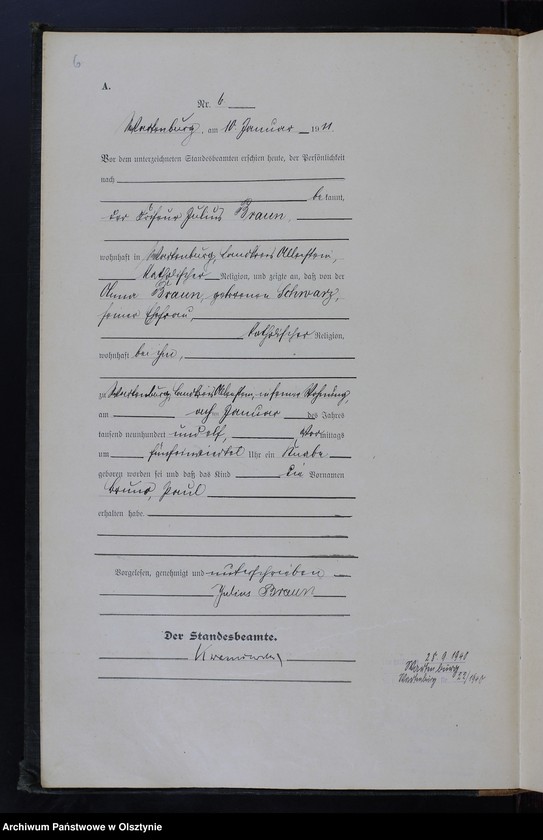 image.from.unit.number "Geburts-Haupt-Register Nr 1 - 166"