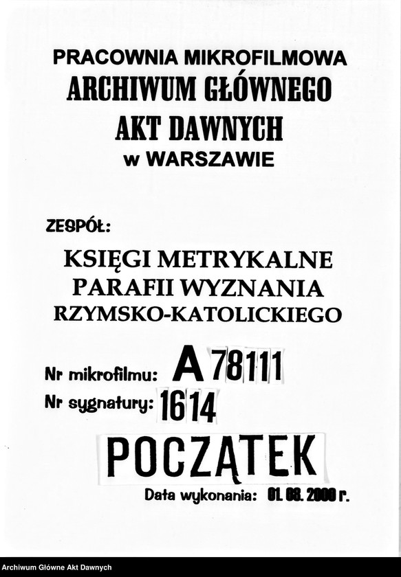 image.from.unit.number "Parafia: Grzymałów. Dekanat: Skałat. Księga metrykalna urodzeń, ślubów i zgonów dla miasta Grzymałów i wsi: Bucyki, Hlibów, Kałaharówka, Kozina, Leżanówka, Łysa Góra (Eleonorówka), Mazurówka, Okno, Ostapie*, Zarubińce*, Pajówka, Podlesie, Poznanka Hetmańska, Czechowa**, Wolica**."