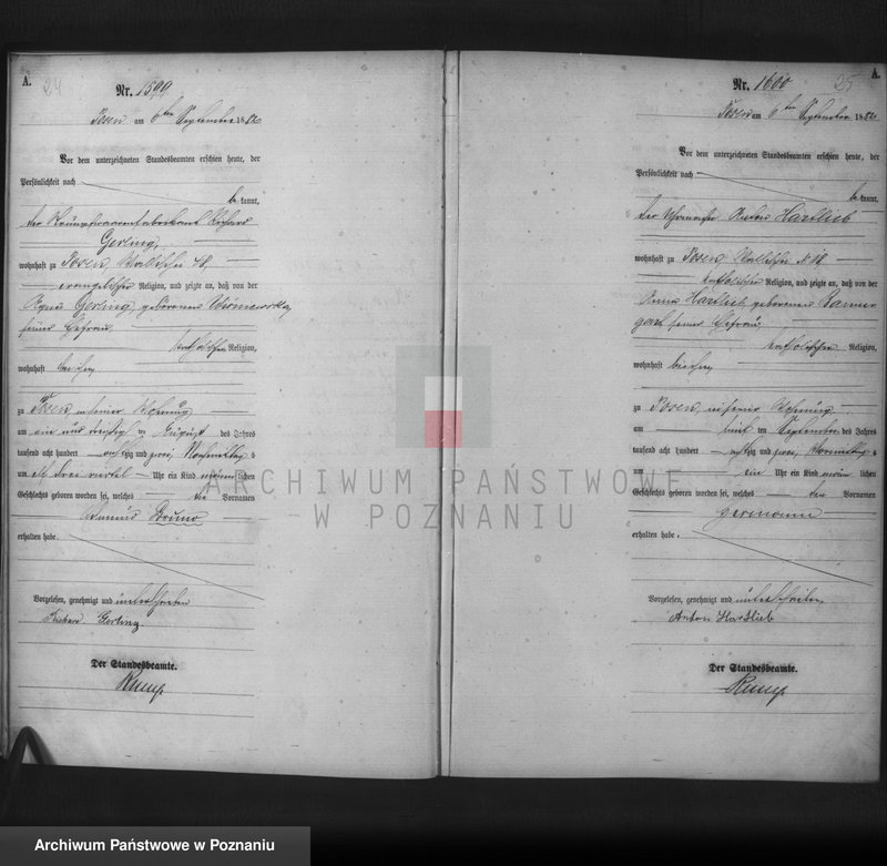 Obraz 14 z jednostki "Księga urodzeń t. IV"