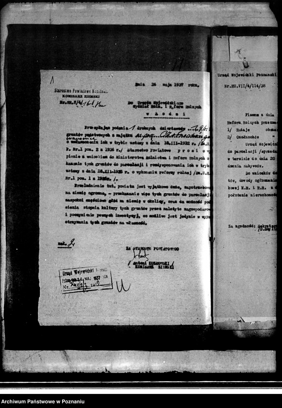 image.from.unit.number "Parcelacja rządowa nieruchomości państwowej Czołnóchów powiatu konińskiego"