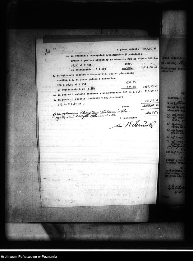 Obraz 15 z jednostki "Majątek Strzeszyn-Pawłowice powiatu poznańskiego - /sprawy parcelacyjne/"