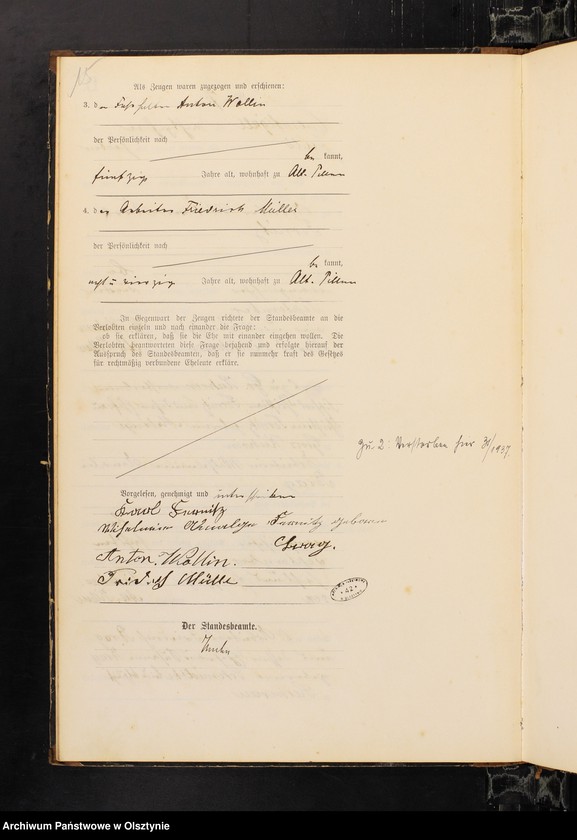 image.from.unit.number "Heiraths-Haupt-Register Nr 1 - 22"