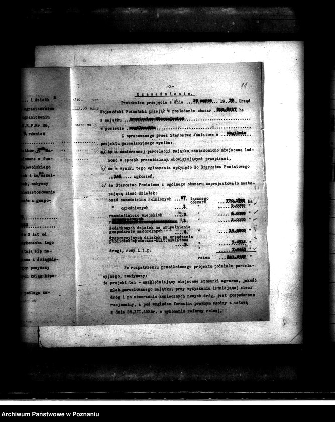 Obraz 15 z jednostki "Przymusowy wykup na cele reformy rolnej majątku Broniewice"