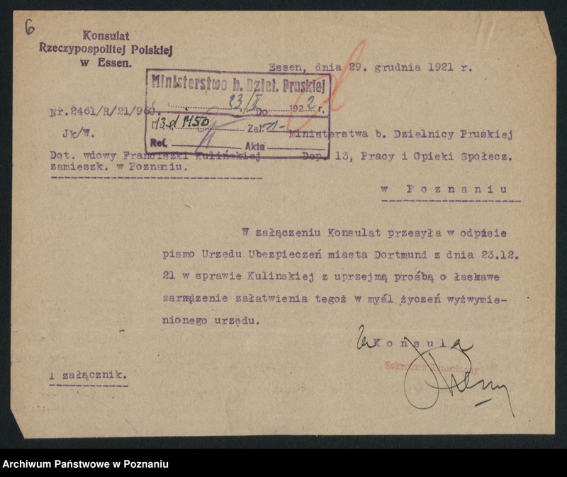 Obraz 8 z jednostki "Regibauversicherung der Stadt Dortmund [odwołanie do Ministerstwa]"