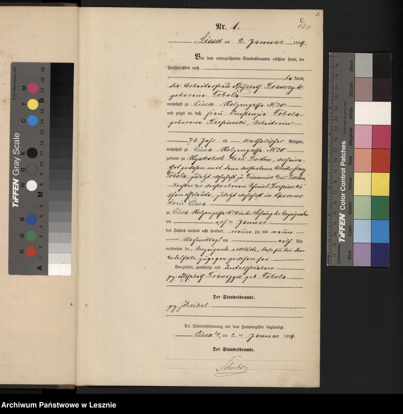 Obraz 4 z jednostki "[Księga zgonów]"