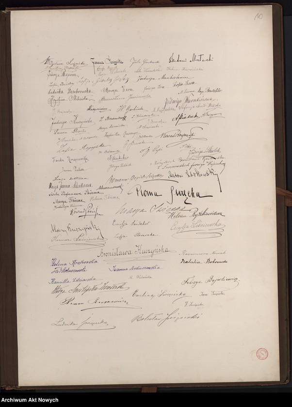 image.from.unit.number "Ignacemu Janowi Paderewskiemu. Album podpisów zebranych z okazji przyjazdu do Warszawy"
