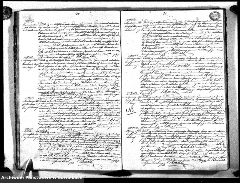 image.from.unit.number "Księga Duplikat Aktów Urodzonych, Umarłych i Zaślubionych sporządzony na Rok 1846 Mirosław"