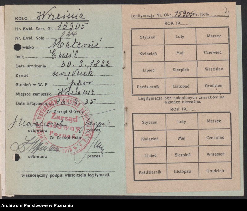 Obraz 7 z jednostki "Września - akta koła."