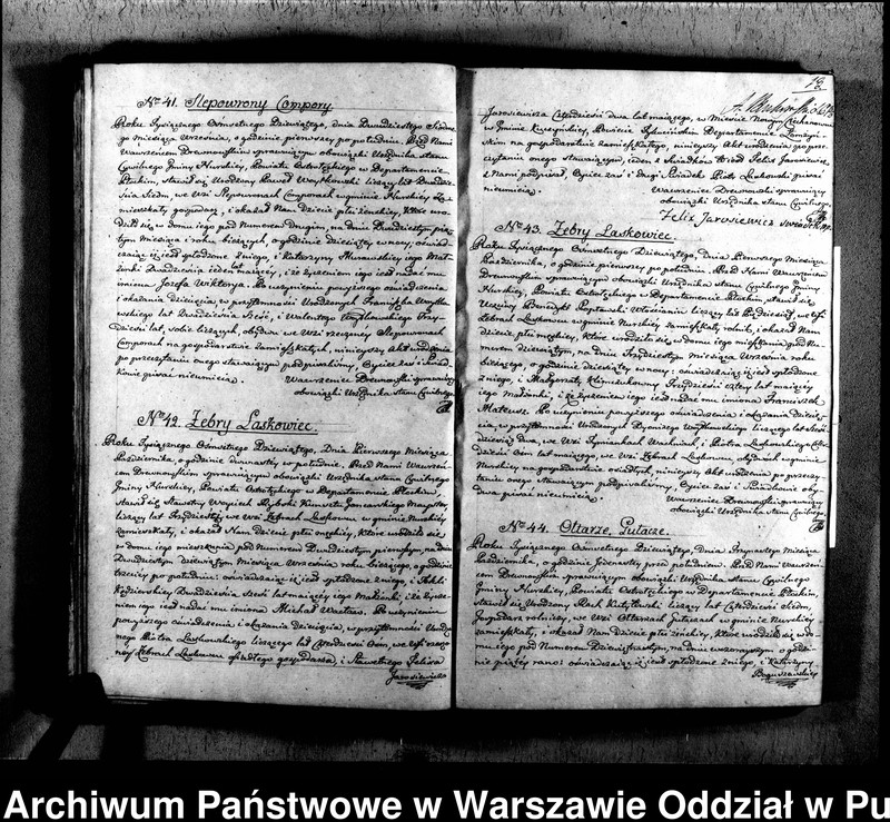 image.from.unit.number "Akta urodzeń, małżeństw, zgonów"