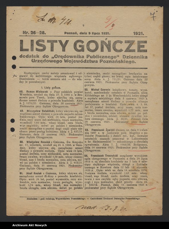 image.from.unit.number "[Listy gończe władz województwa poznańskiego]"
