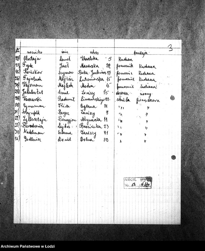 Obraz 6 z jednostki "[Kuchnia nr 370, ul. Lutomierska 2. Działalność kuchni, personel, konsumenci, kontrole]"