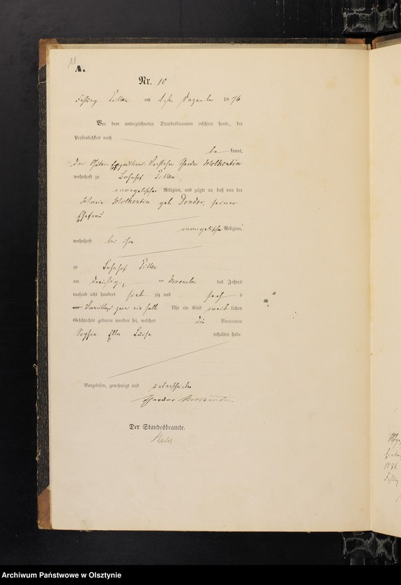 image.from.unit.number "Geburts-Haupt-Register Nr 1 - 11"