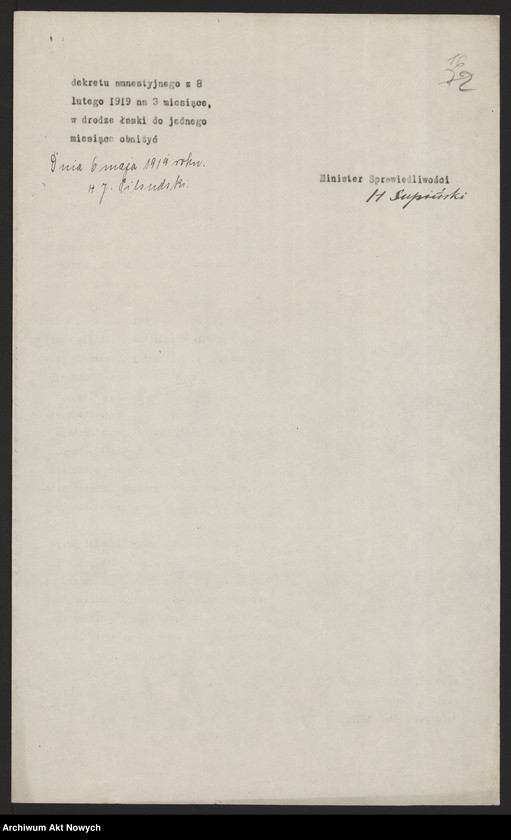 image.from.unit.number "Ułaskawienia z Małopolski - uwzględnione, dotyczące: zabójstw, uszkodzeń ciała, gwałtu publicznego, posiadania broni, obrazy, oszczerstw, oszustw, lichwy, kradzieży (w tym żywności z oblężonej przez Rosjan twierdzy Przemyśl w 1914 r. i płodów rolnych przez zubożałych Rusinów, powrocie w 1918 r. z przymusowej ewakuacji w głąb Rosji, dokonanej przez Rosjan w 1915 r.)"
