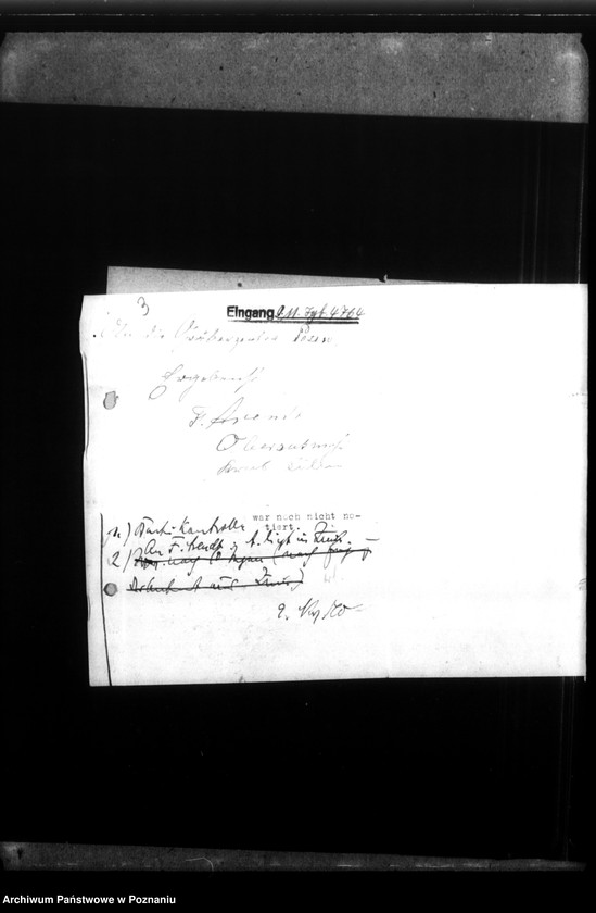 Obraz 7 z jednostki "Bernhard Arendt aus Oberausmass, Kreis Kulm (Chełmno)"