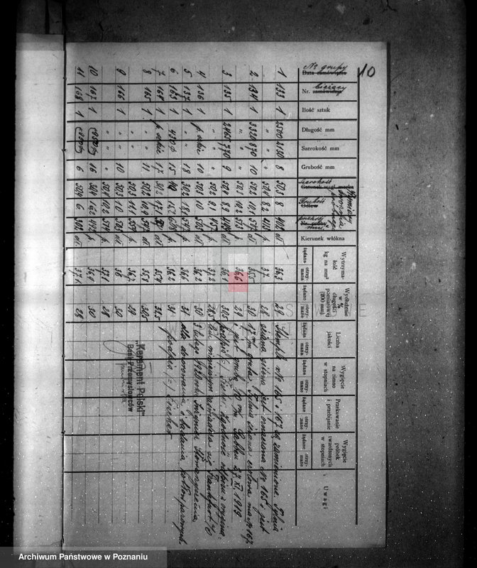 image.from.unit.number "Wyroby ceramiczne "Korament" Ławica powiat Poznań nr woj. 91"