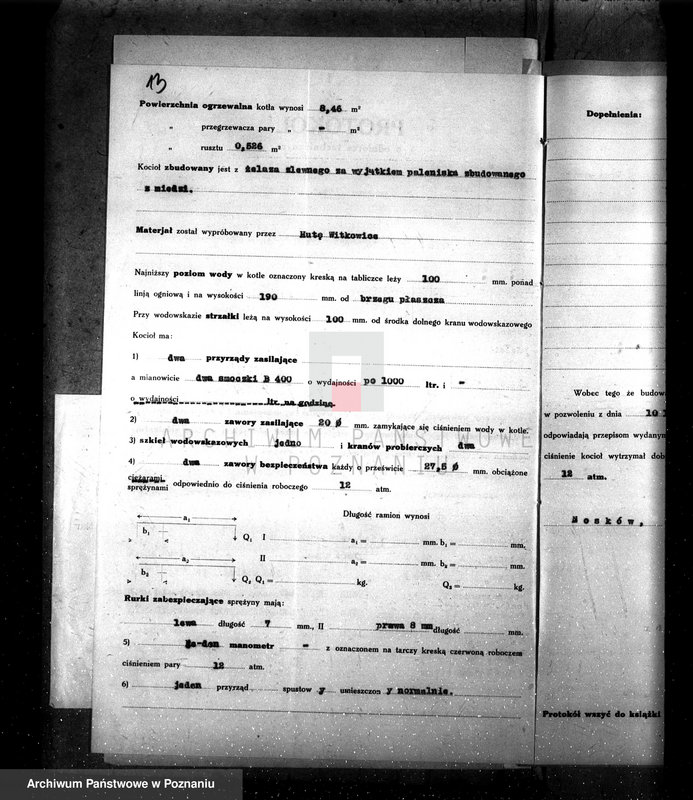 Obraz 17 z jednostki "Kolejka polna w Parzęczewie pow. jarociński własność Fischer - Mollard nr fabr 1370, nr woj. 6164"