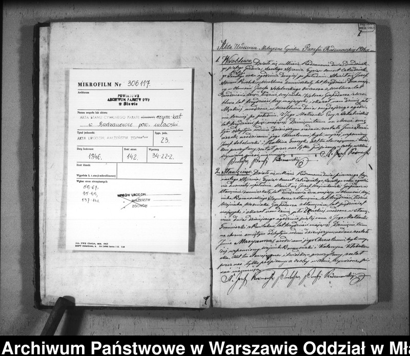 image.from.unit.number "Akta urodzeń, małżeństw i zgonów"