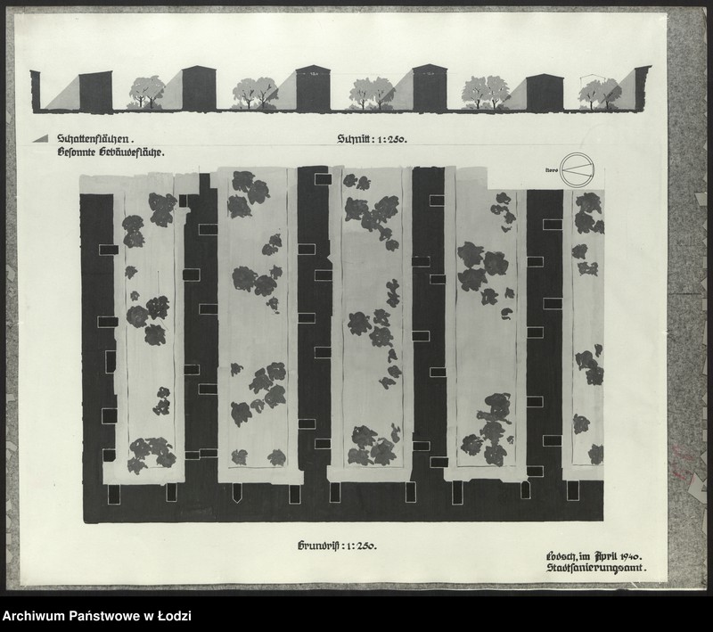 Obraz 7 z jednostki "Schattenflächen besonnte Gebäudeflächen"