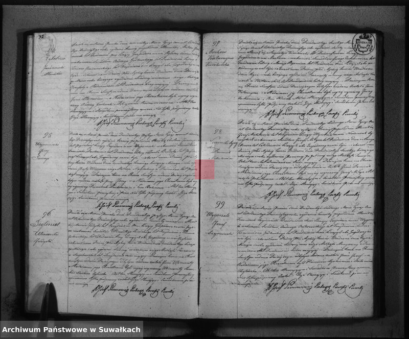 image.from.unit.number "Duplikat akt urodzonych, zaślubionych i umarłych na rok 1849 z parafij katolickiej Puńsk"