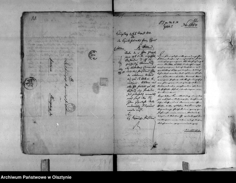 image.from.unit.number "Anstellung des Bezirksfeldwebels Eggert [August]"