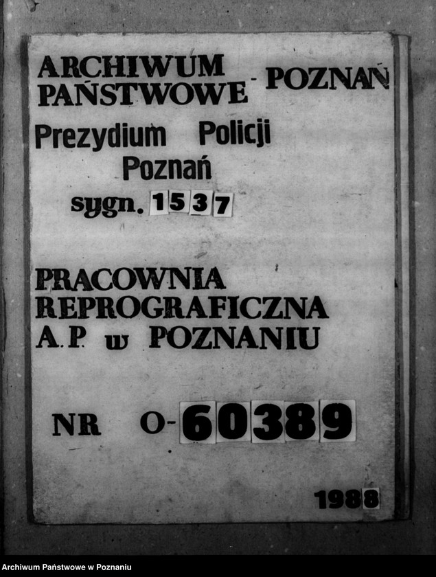 Obraz 1 z jednostki "Bewerbungen um Anstellung im Beamtendienst"