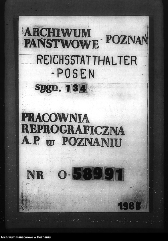 Obraz 7 z jednostki "Akten - Organisation"