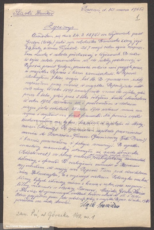 Obraz 11 z jednostki "Życiorysy powstańców wielkopolskich: Ś - tom l /Śląski Stanisław - Świtek Stefan/."