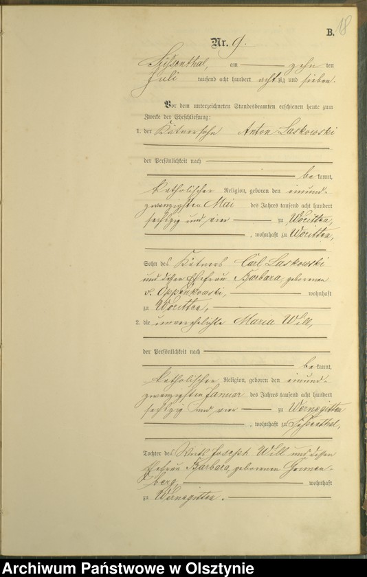 image.from.unit.number "Heiraths-Haupt-Register Nr 1 - 13"