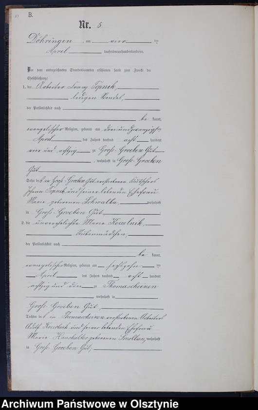 image.from.unit.number "Heiraths-Neben-Register Nr 1 - 12"