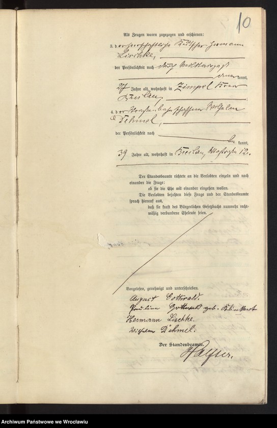 image.from.unit.number "Heiraths-Haupt-Register Breslau II 1907 Band 5"