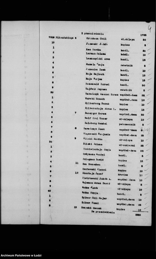 Obraz 7 z jednostki "Rejestr poborczy"