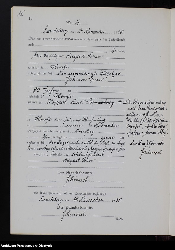 image.from.unit.number "Sterbe-Neben-Register Nr 1 - 18 [ Księga zgonów - wtóropis ]"