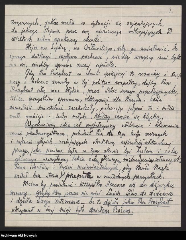 image.from.unit.number "Orłowski Józef; Załączniki: 1) wycinki prasowe; 2) list I. Paderewskiego do J. Orłowskiego (rękopis J. Orłowskiego); 3) list ks. F. Feldheima (do I. Paderewskiego?) z 21 III 1936 r. (fotokopia); 4) "Affidarit"; 5) telegram Grupy R. Chase