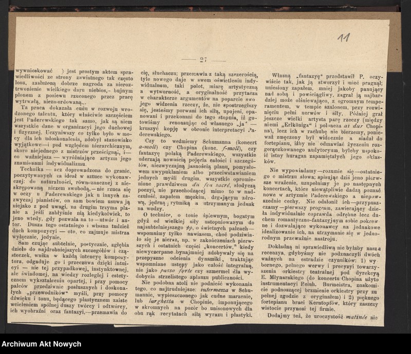 image.from.unit.number "Tournée en Pologne et Russie. Janvier-Mars 1899 (Wycinki prasowe i programy koncertów w Królestwie Polskim, Rosji oraz Galicji; wiersz J. A. Święcickiego)"