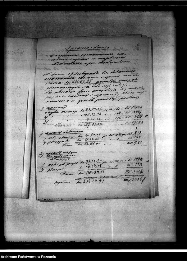 Obraz 12 z jednostki "Administracja przejściowa majątku Nietuszkowo powiat chodzieski"