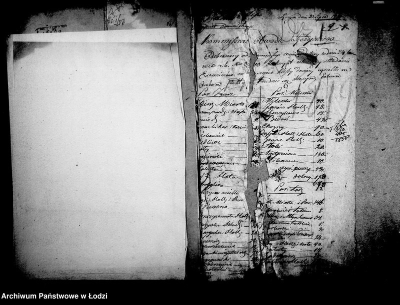 Obraz 6 z jednostki "Akta tyczące się obław i nadzwyczajnych rewizji"