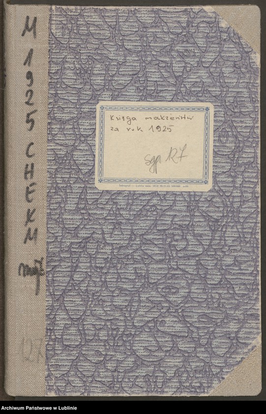 image.from.unit.number "Księga małżeństw"
