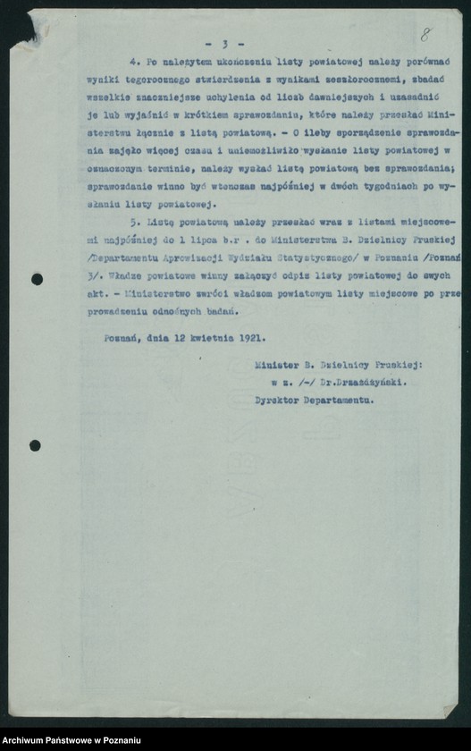 Obraz 10 z jednostki "[Stwierdzenie powierzchni zasiewów w 1921 roku]"