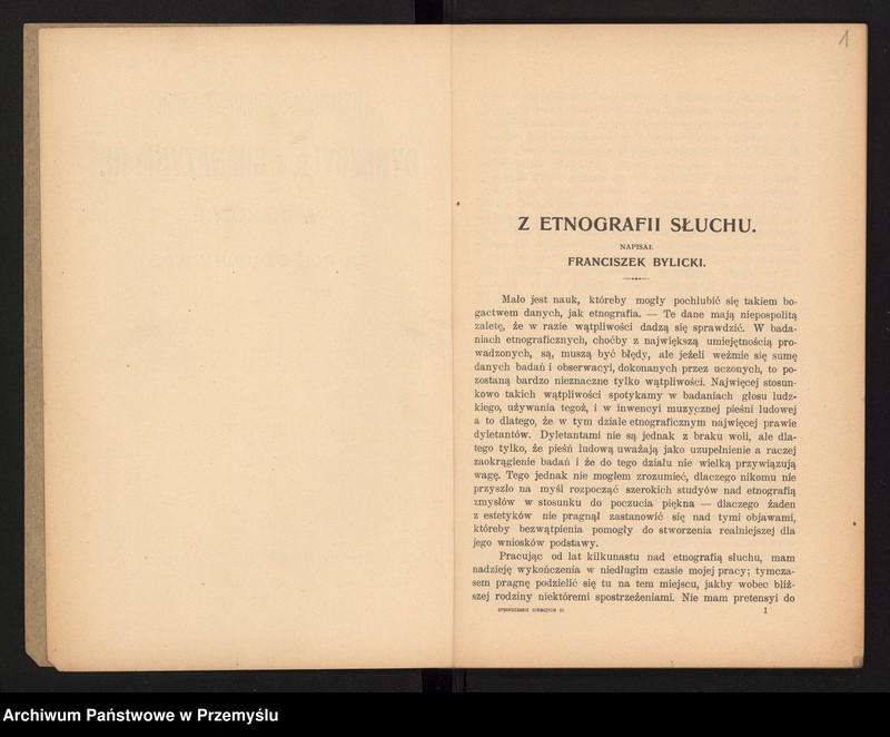 image.from.unit.number "Sprawozdanie dwudzieste drugie Dyrekcji c.k. Gimnazjum III. w Krakowie za rok szkolny 1905"
