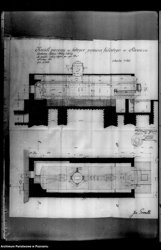 image.from.unit.number "Fabryka Tabaki J. Parałły w Rawiczu nr woj. kotła 169"