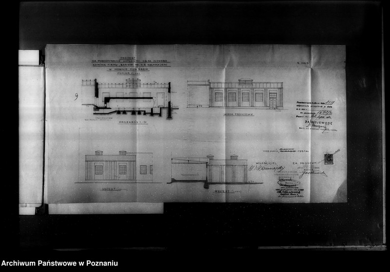 Obraz 12 z jednostki "Farbiarnia i pralnia chemiczna St. Kałamajskiego w Mosinie powiat śremski nr woj. 922"