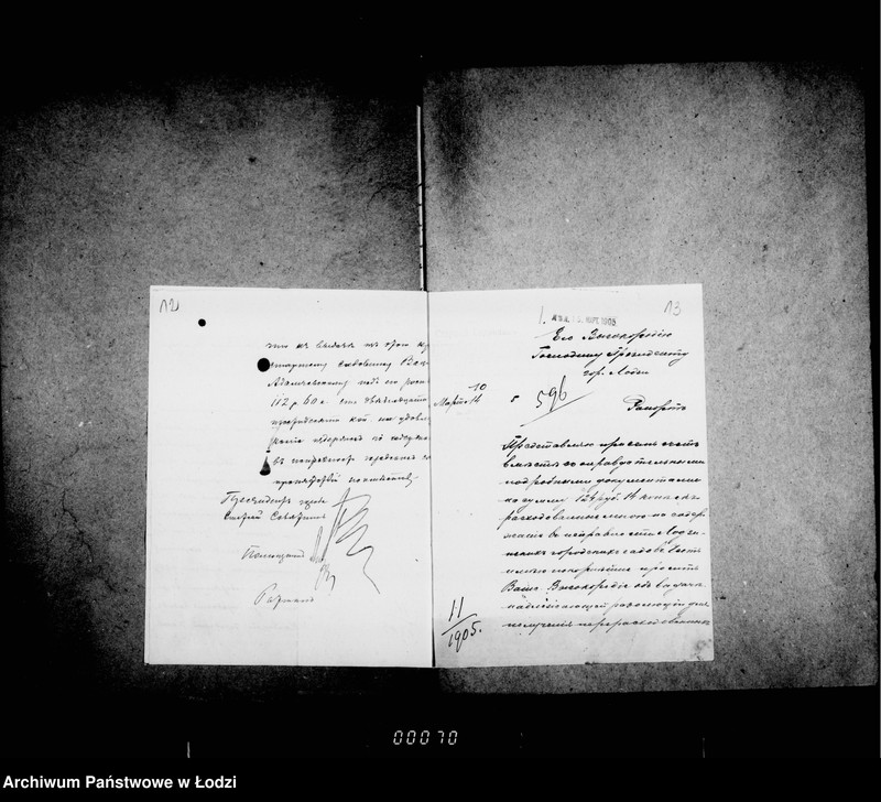 Obraz 13 z jednostki "O raschodach iz kredita 1905 g. na soderžanije v ispravnosti gorodskich sadov"