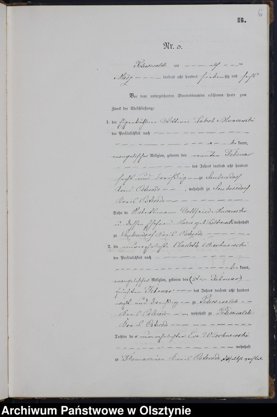 image.from.unit.number "Heiraths-Neben-Register Nr 1 - 20"