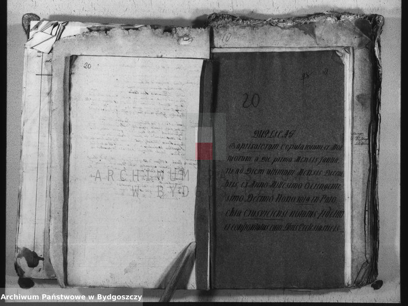 image.from.unit.number "Duplicate der Kirchen Bücher von der Kirche zu Kruschwitz"