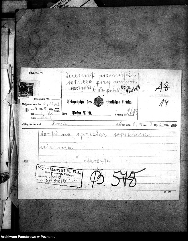 Obraz 19 z jednostki "Akta ogólne przemysłu rolnego"