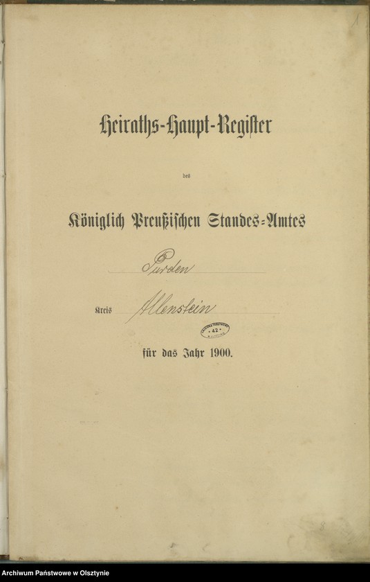 image.from.unit.number "Heiraths-Haupt-Register nr 1 - 16"