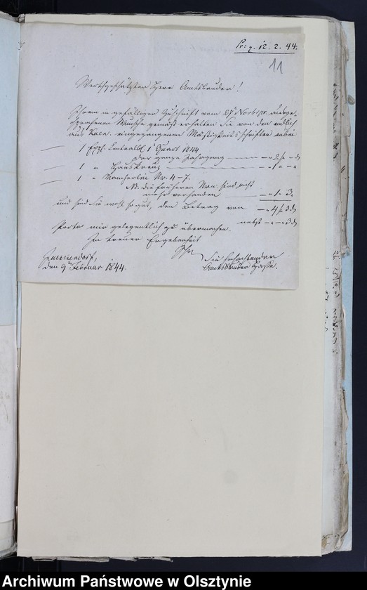 image.from.unit.number "Schul-Casen Rechnung der Arnsdorffschen Kirche"