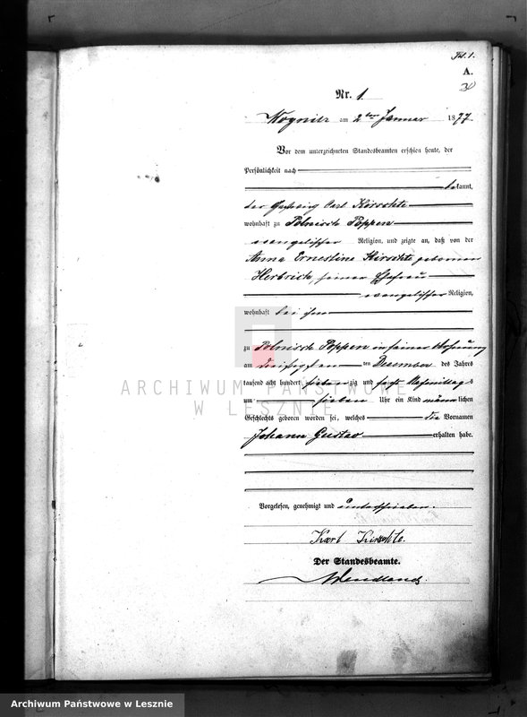 Obraz z jednostki "[Księga urodzeń]"