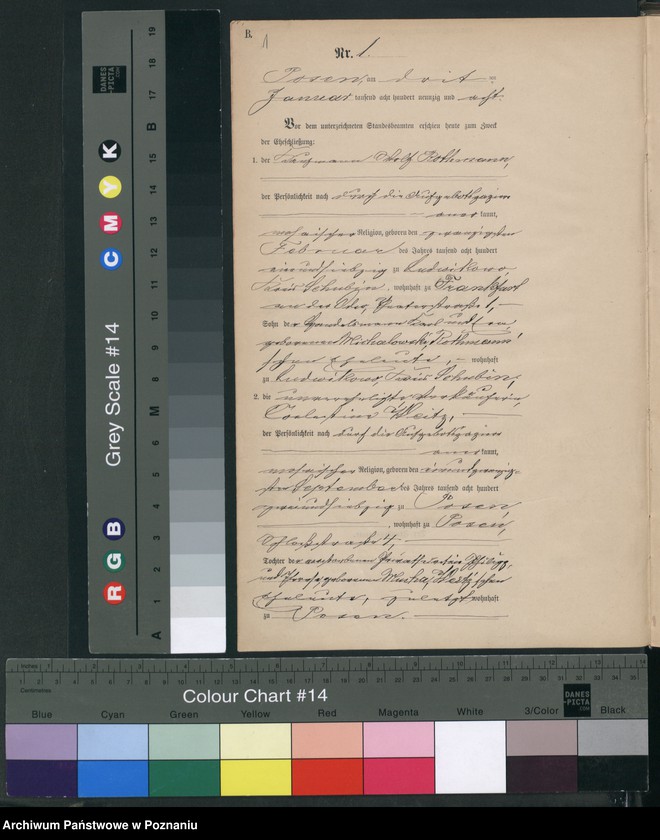 Obraz 4 z jednostki "Księga małżeństw t. I"