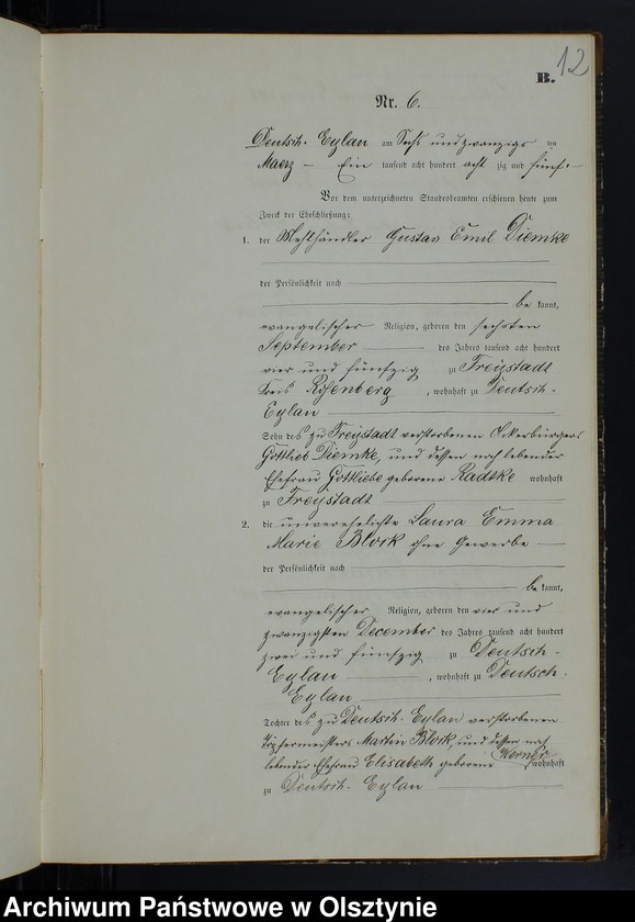 image.from.unit.number "Heiraths-Neben-Register Nr 1 - 32"